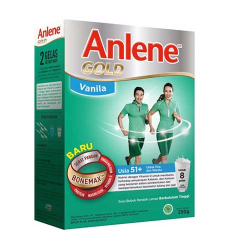 ANLENE GOLD VANILA 250 G